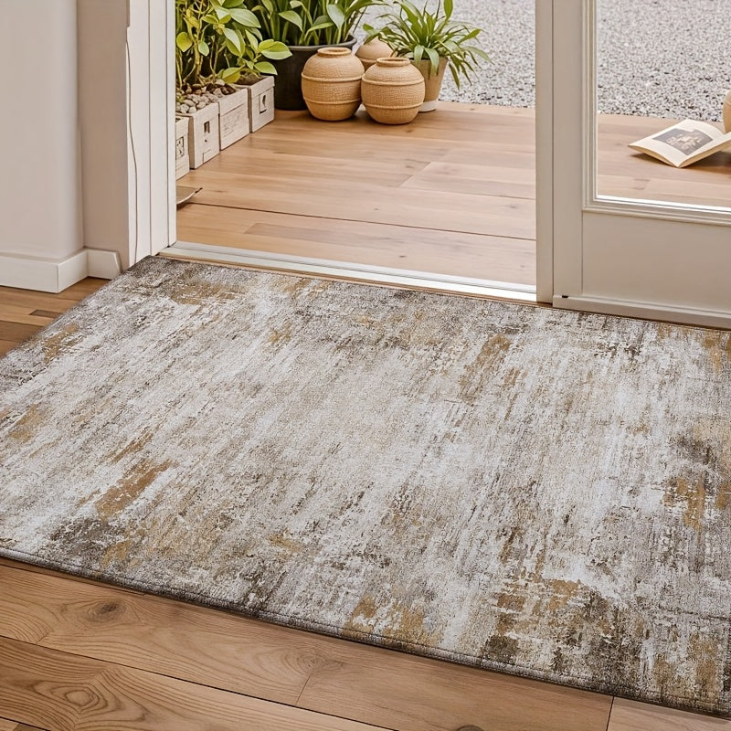 1pc Heavy-Duty Non-Slip Welcome Mat Suitable for Christmas, Heavy-Duty Outdoor Entry with Wear-Resistant Bottom, Low Profile \u002FOutdoor Suitable for Home, Kitchen, Garage, Holiday Entryway ()