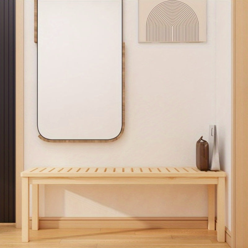 Contemporary Shoe Storage Bench for The Entrance, Hall, Living Area, Closet, And Front Door; Sturdy Build, 52 Inches Long, Gray Hue, Chic And Space-Saving for Bedroom Use